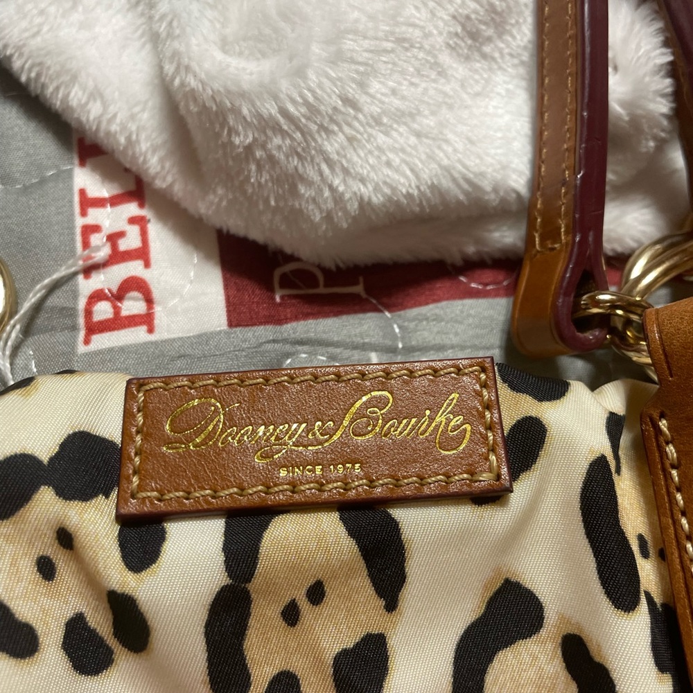 VINTAGE Dooney and Bourke cheetah purse